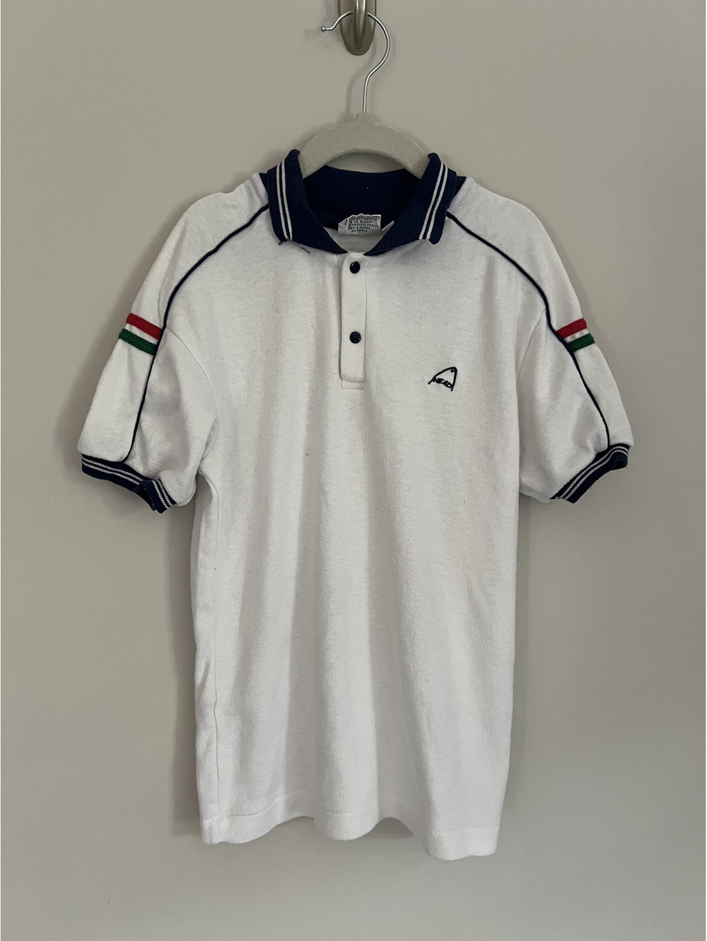 1980s Head Sportswear Made in USA Tennis Polo